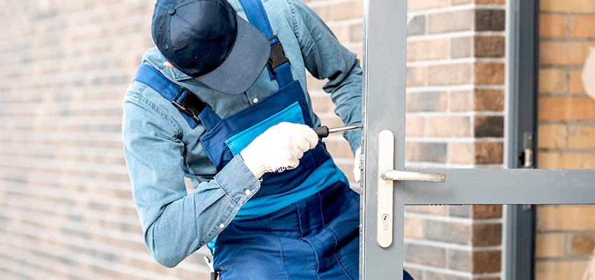 Pivot Storefront Door Locks Installation in Monterey, California