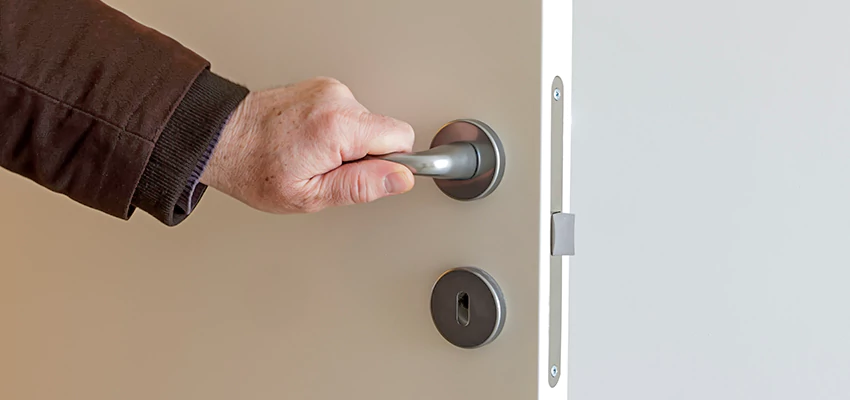 Restroom Locks Privacy Bolt Installation in Monterey, California